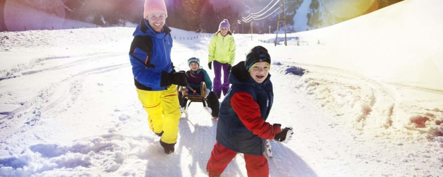 Rodelspass auf der Salzburger Winklalm