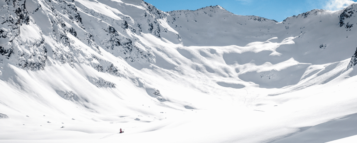 Unterwegs auf Skitour im Langtauferer Tal