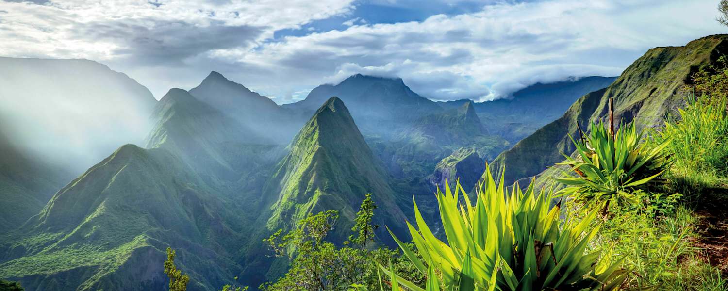 La Réunion im Indischen Ozean