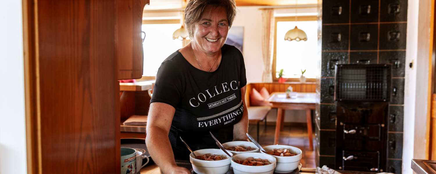 Hüttenwirtin Wangenitzseehütte