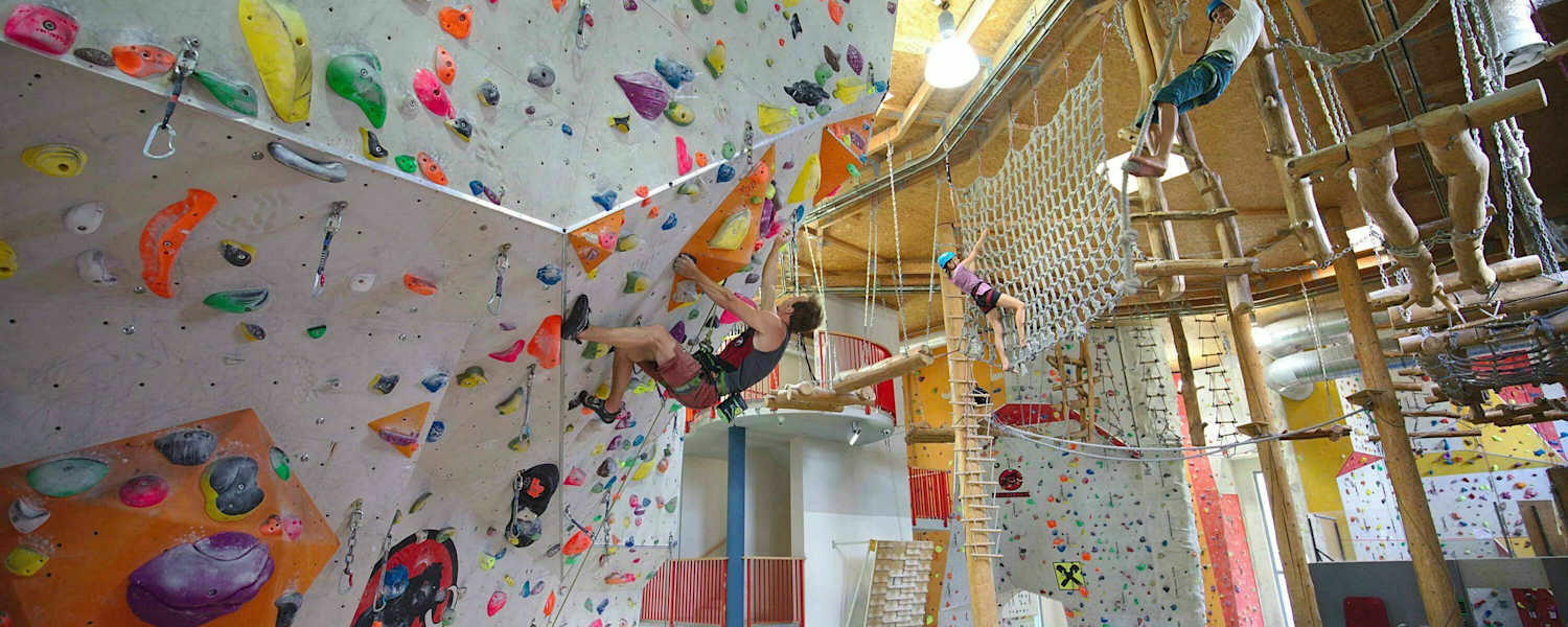 Auch der Innenbereich des City Adventure Center begeistert.