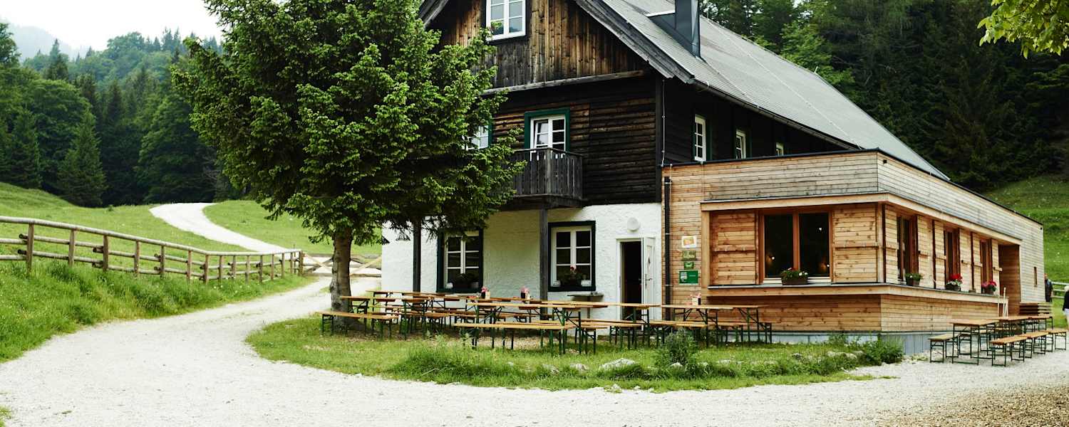 Das Schutzhaus Vorderötscher