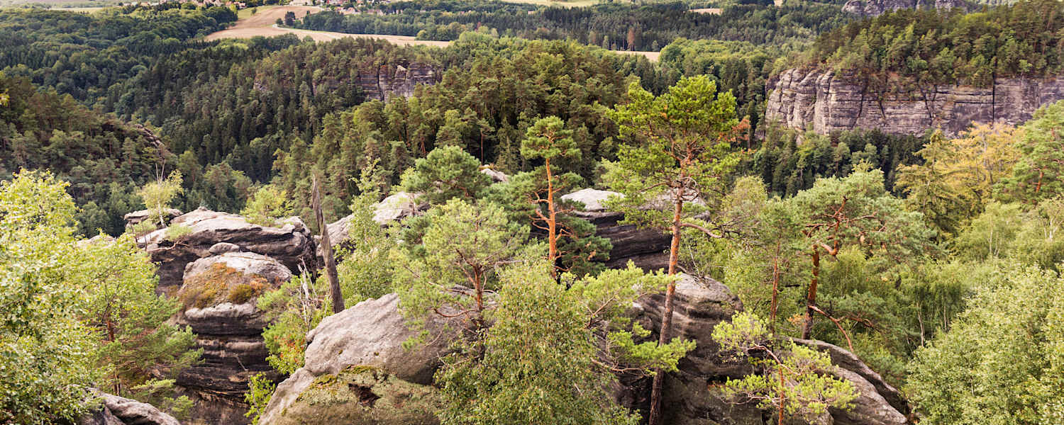 die Sächsische Schweiz in Deutschland.