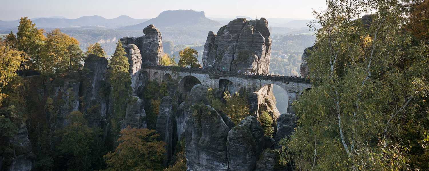 Blick auf eine alte Burg