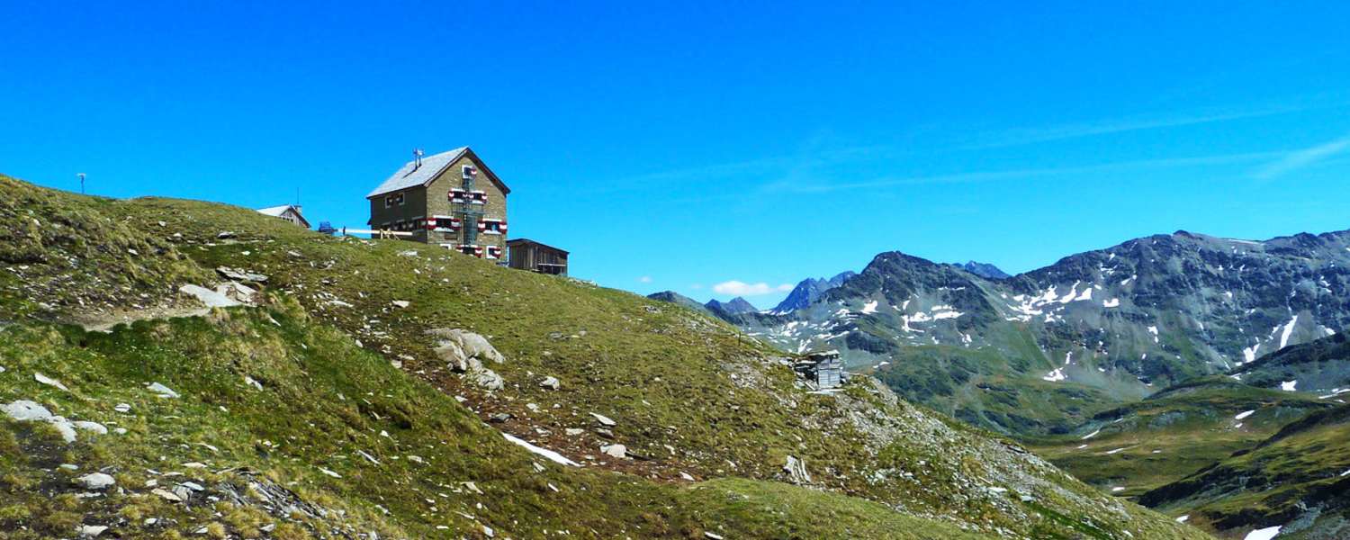 Salmhütte in der Glocknergruppe in Kärnten