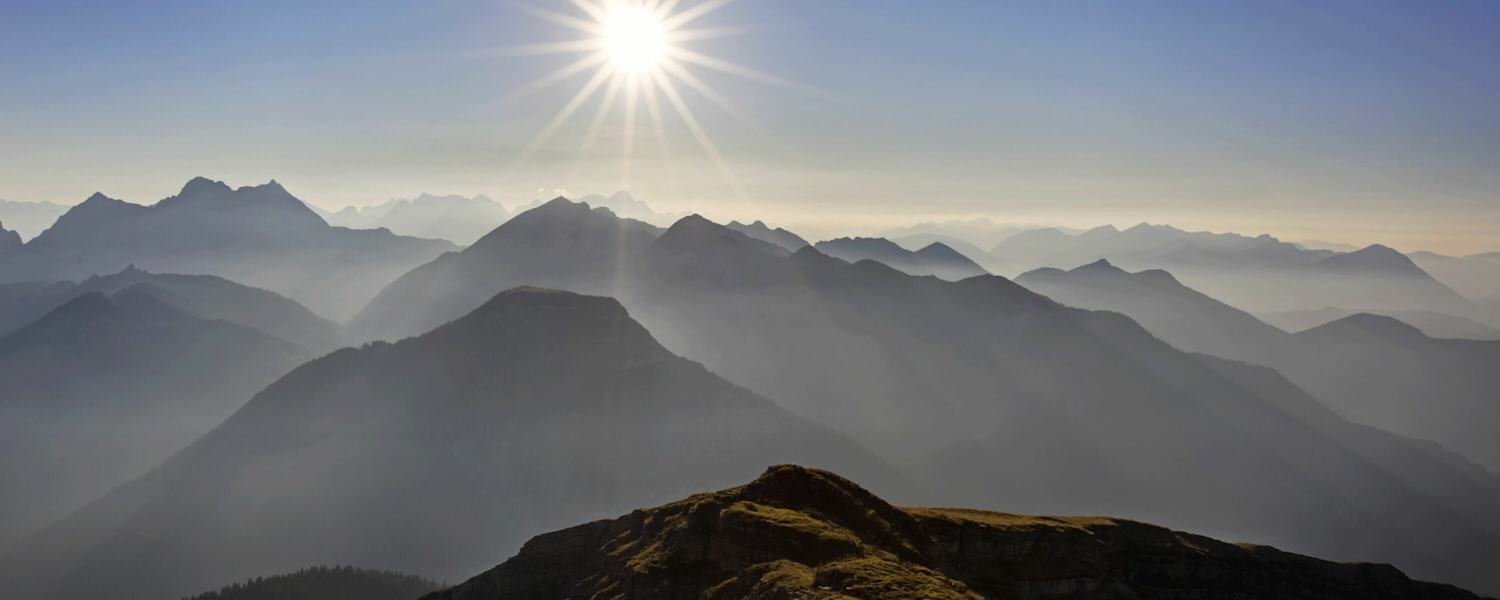 Blick ins Karwendel: Bergtour auf den Schafreuter an der Grenze von Bayern und Tirol