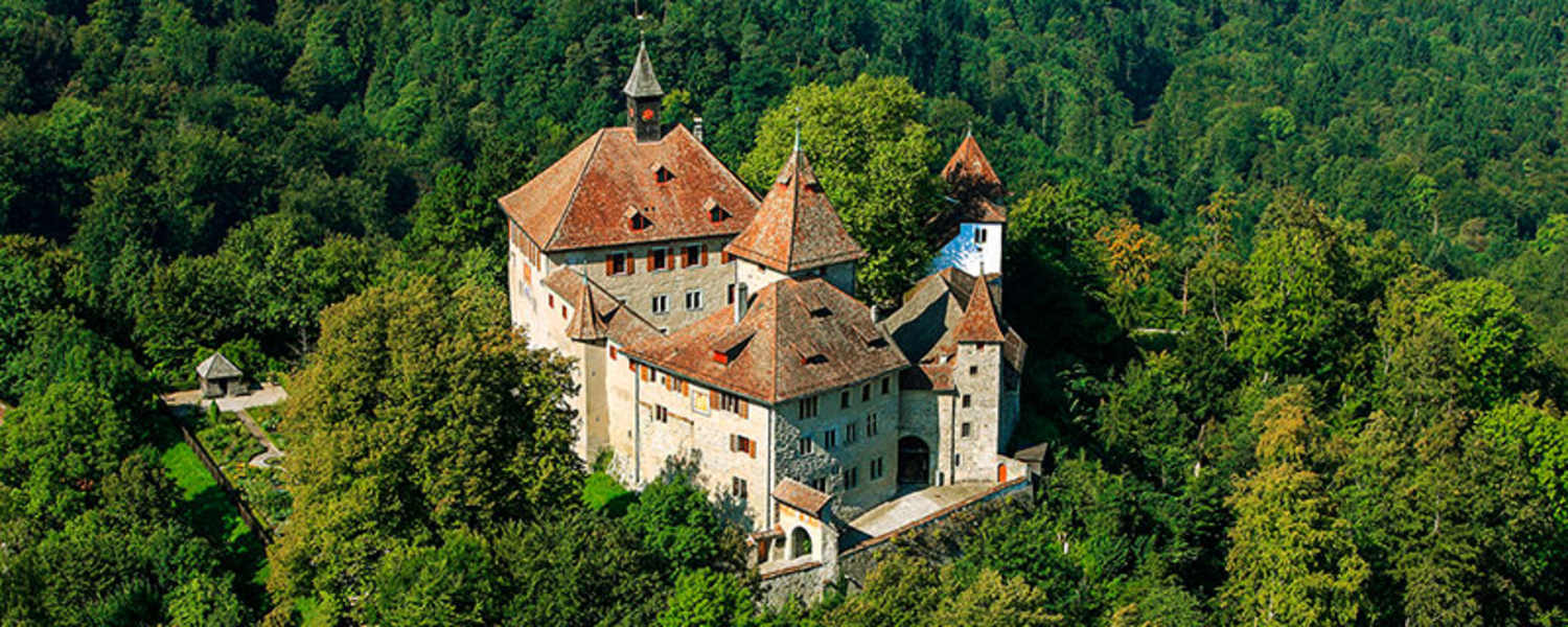 Schloss Kyburg bei Winterthur im Kanton Zürich