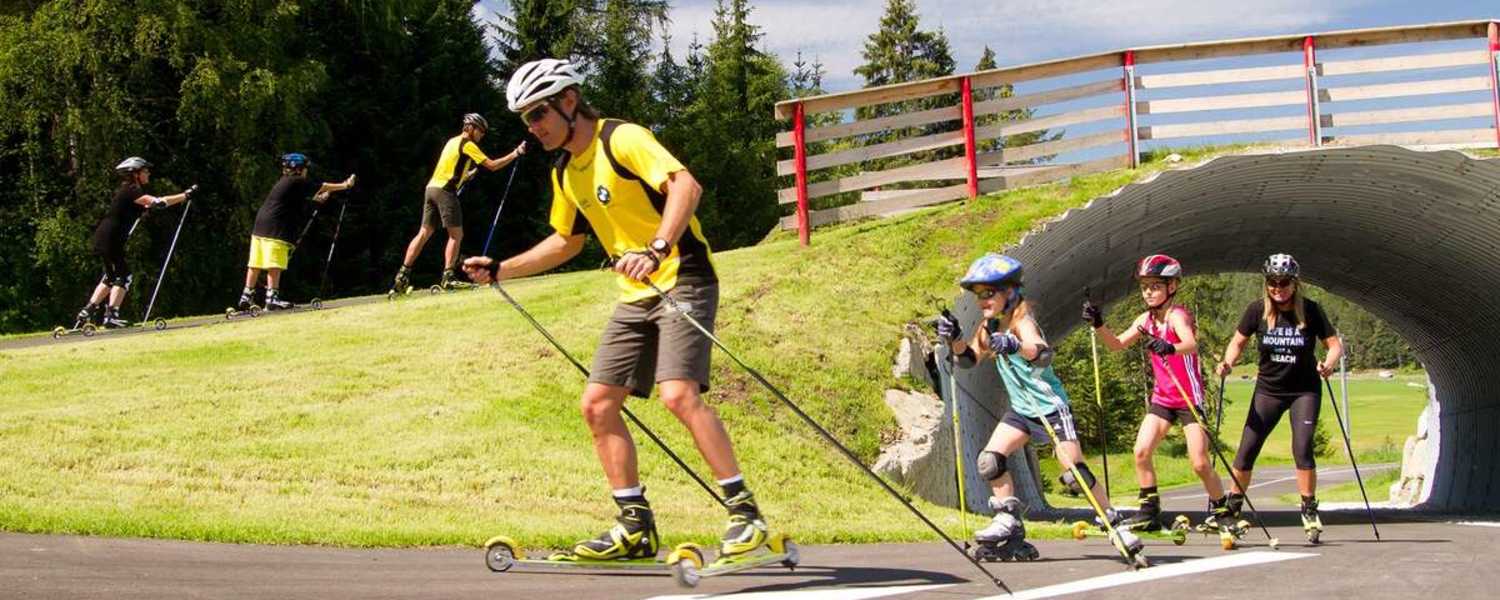 Sportfans kommen hier voll auf ihre Kosten: Skiroller in Seefeld