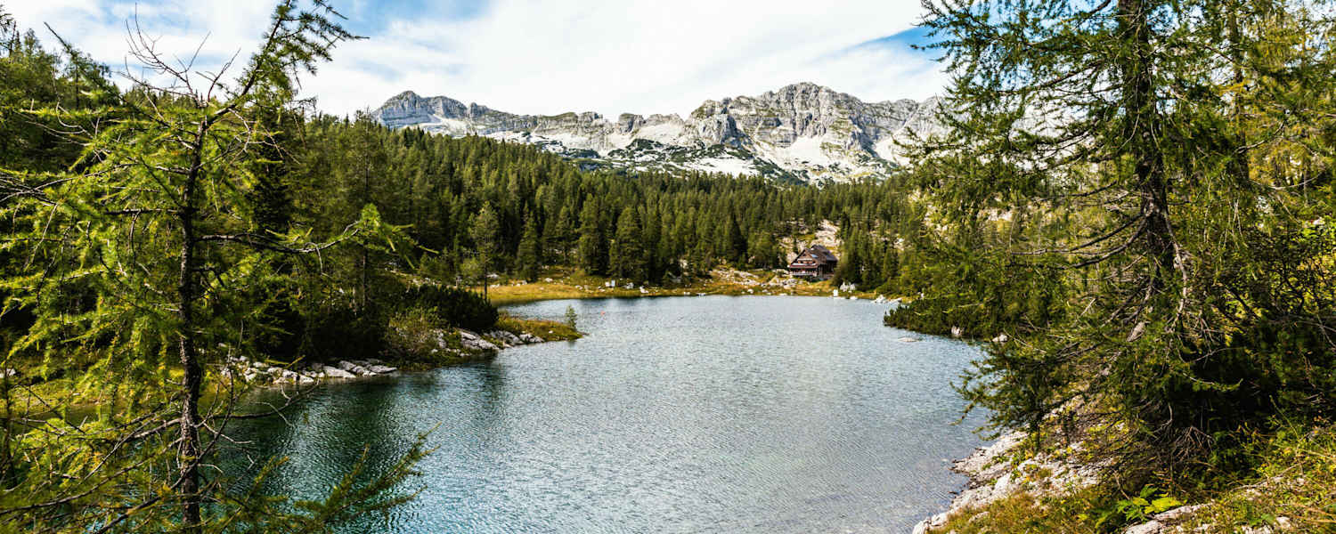 Der Doppelsee im Nationalpark Triglav.