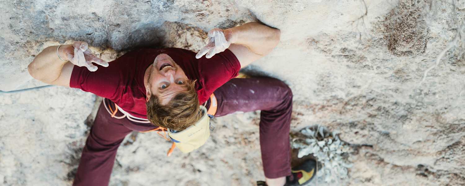 Klettern Griffpositionen