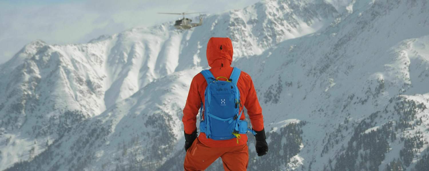 Winterpanorama: Sicherheit am Berg