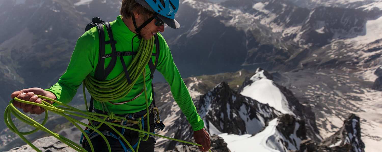 Simon Messner am Ortler