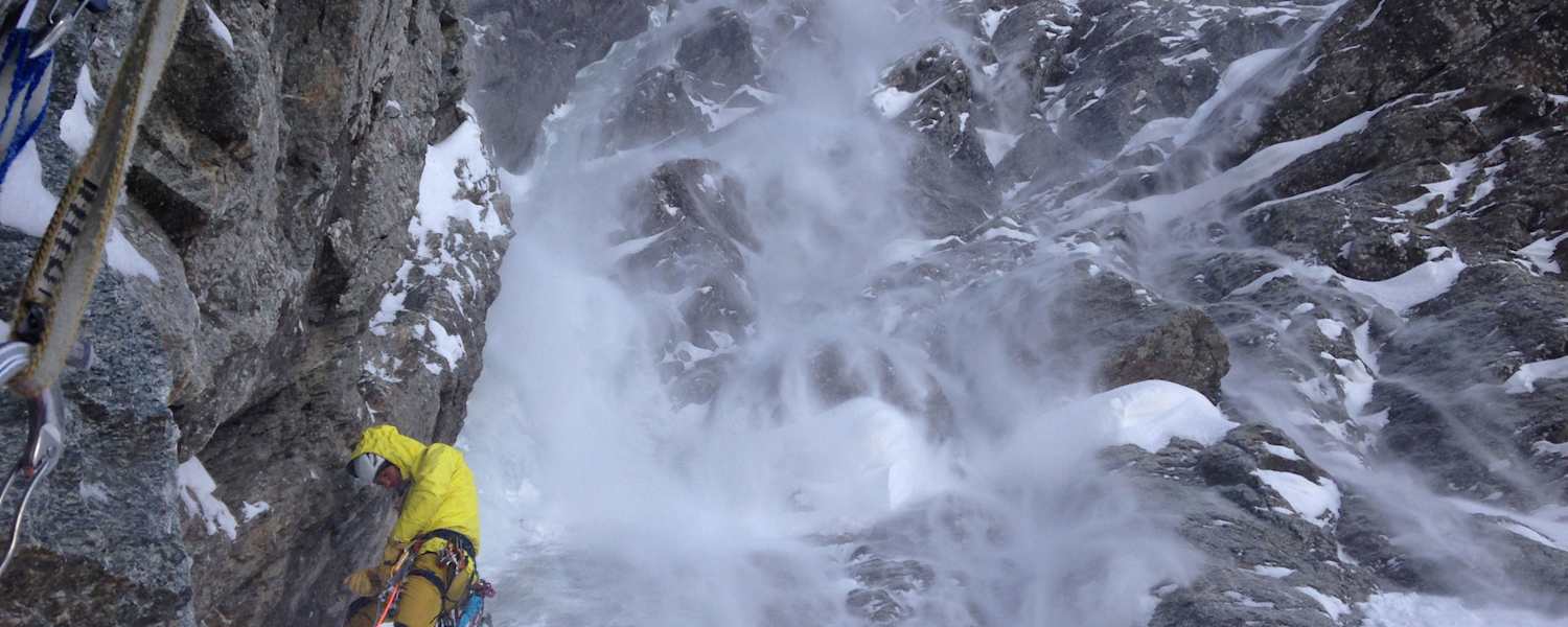 Simon Messner am Lüsener Fernerkogel