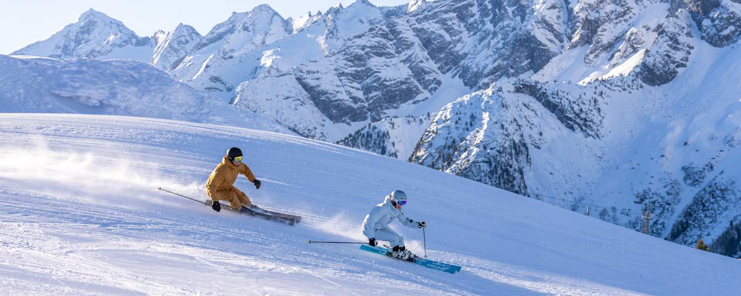 Skifahren am Ahorn in Mayrhofen