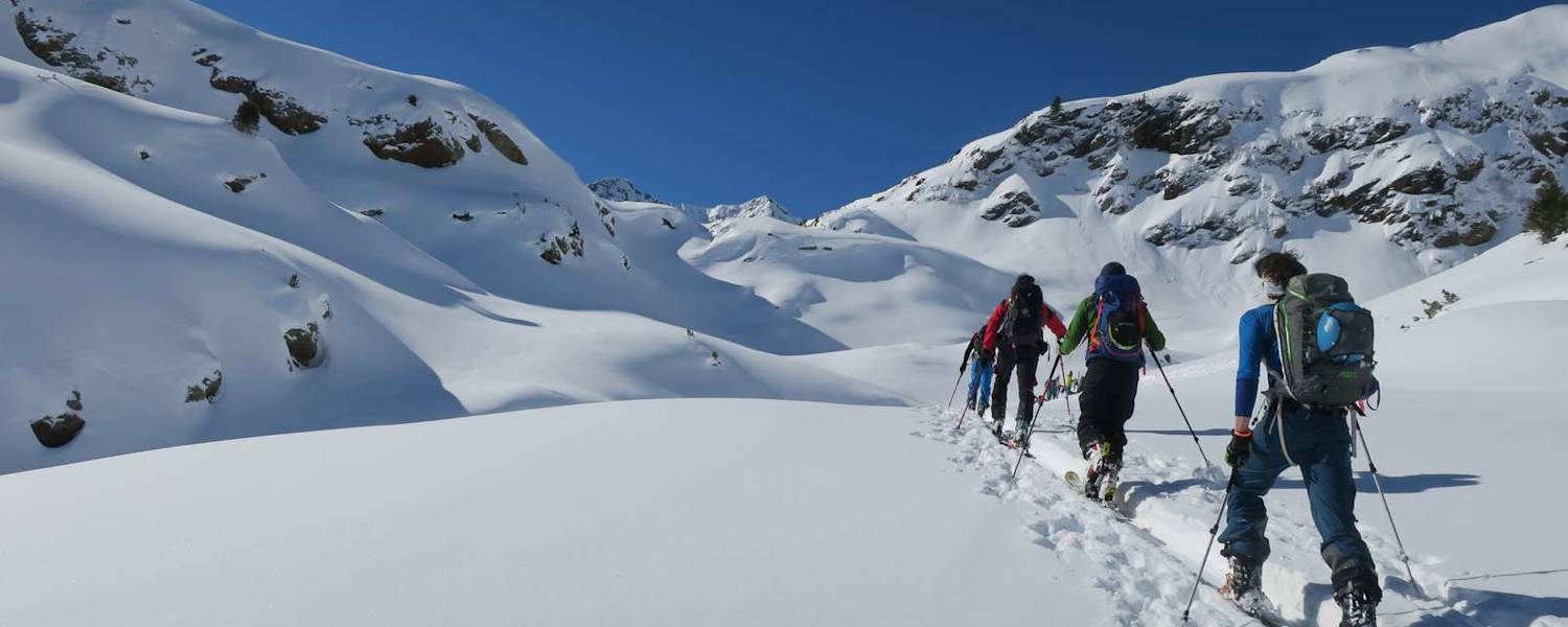 Skitourengeher, Alpenverein Tipps