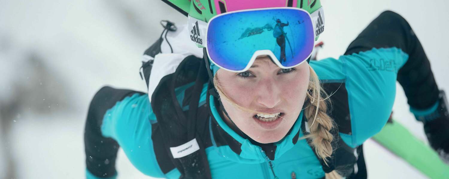 Dynafit-Athletin und Skibergsteigerin: Johanna Erhart aus Salzburg