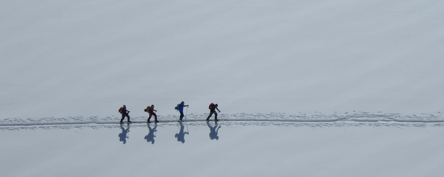 Bereit für die Skitour