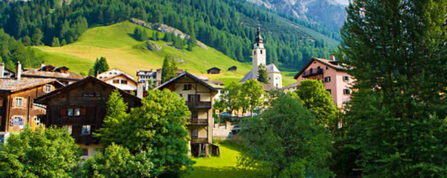 Via Spluga: Splügen in Graubünden