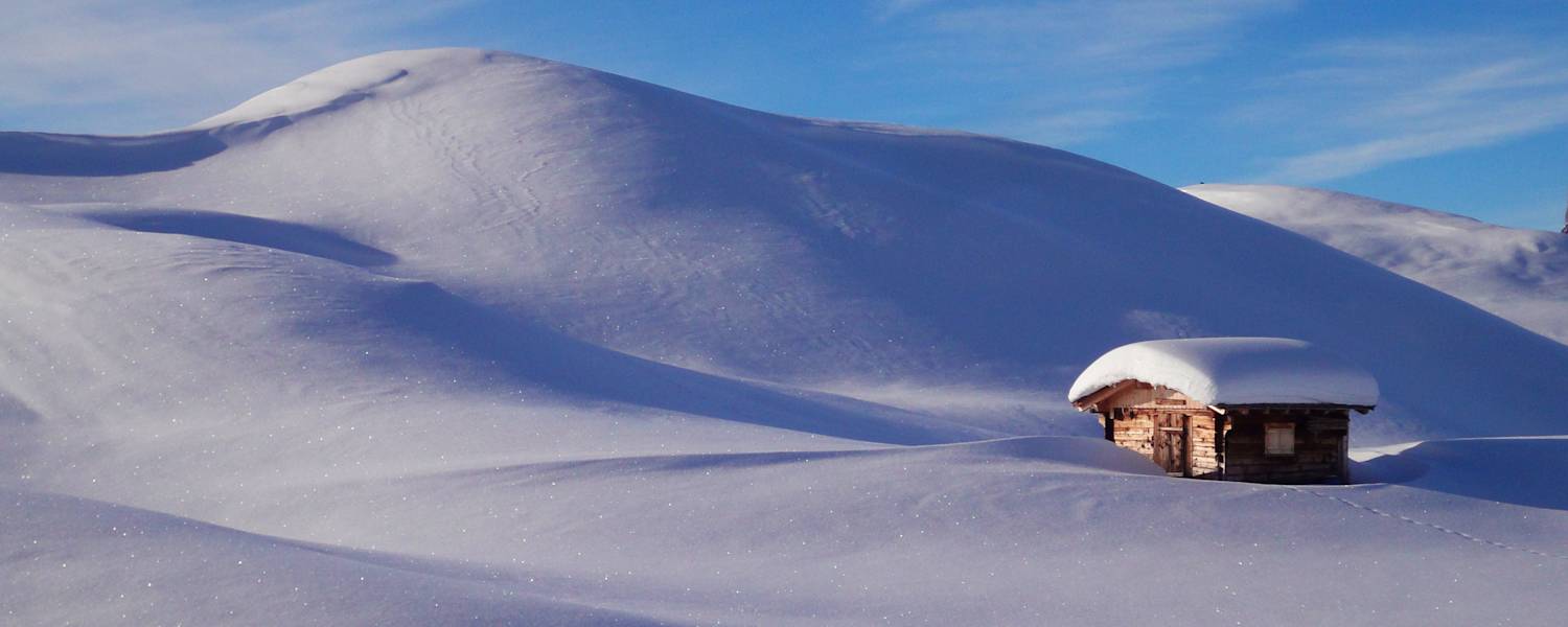 Rätikon: Winterlandschaft rund um St. Antönien im Prättigau