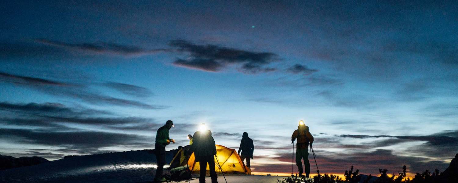 Das erste Licht am Morgen