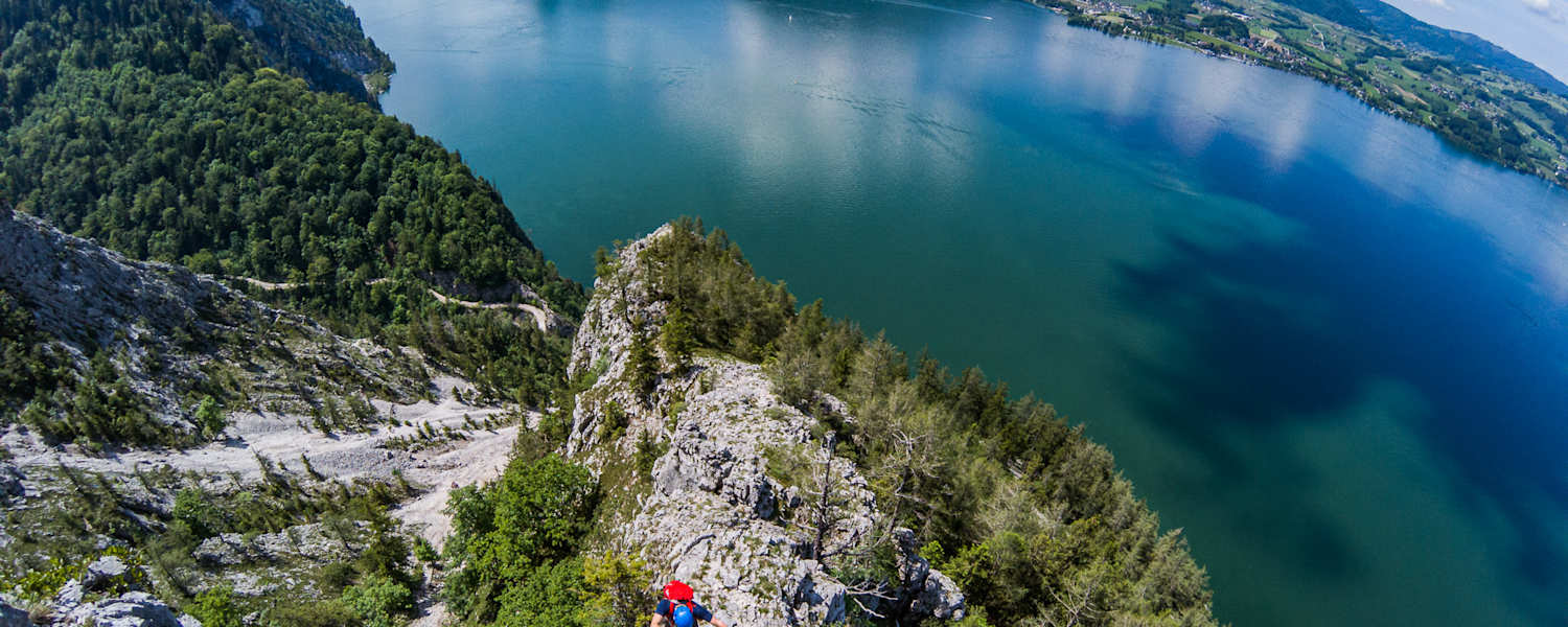 Mehrseillängentour am Traunstein