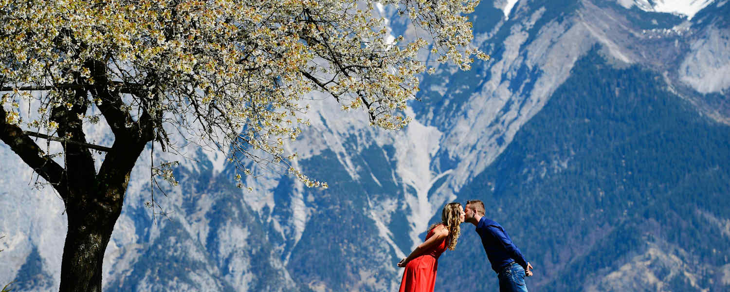 Tag des Kusses: 6 romantische Wanderungen