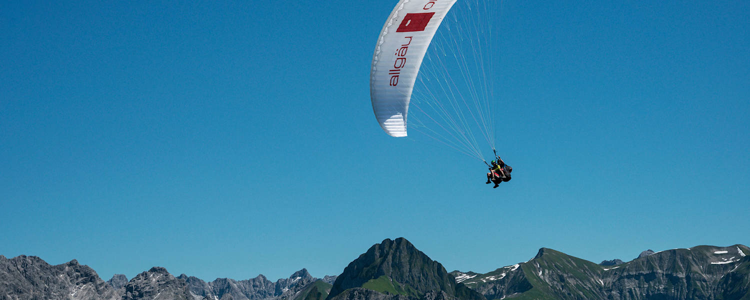 Tandem-Flug im Oberallgäu