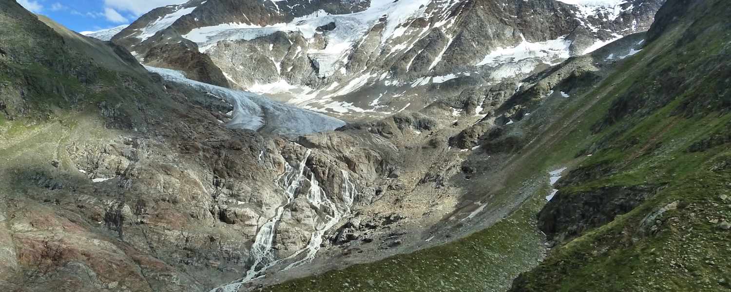 Der Taschachferner in den Ötztaler Alpen