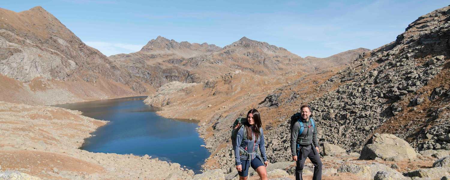 Der Langsee ist der größte der zehn Spronser Seen.
