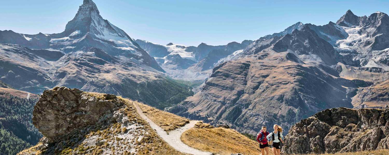 Trailrunnig im Angesicht des Matterhorns