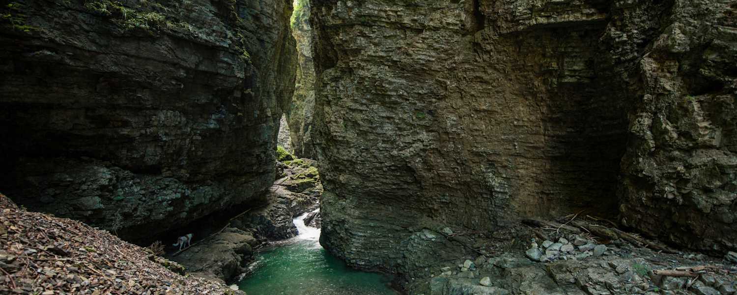 Üble Schlucht in Vorarlberg