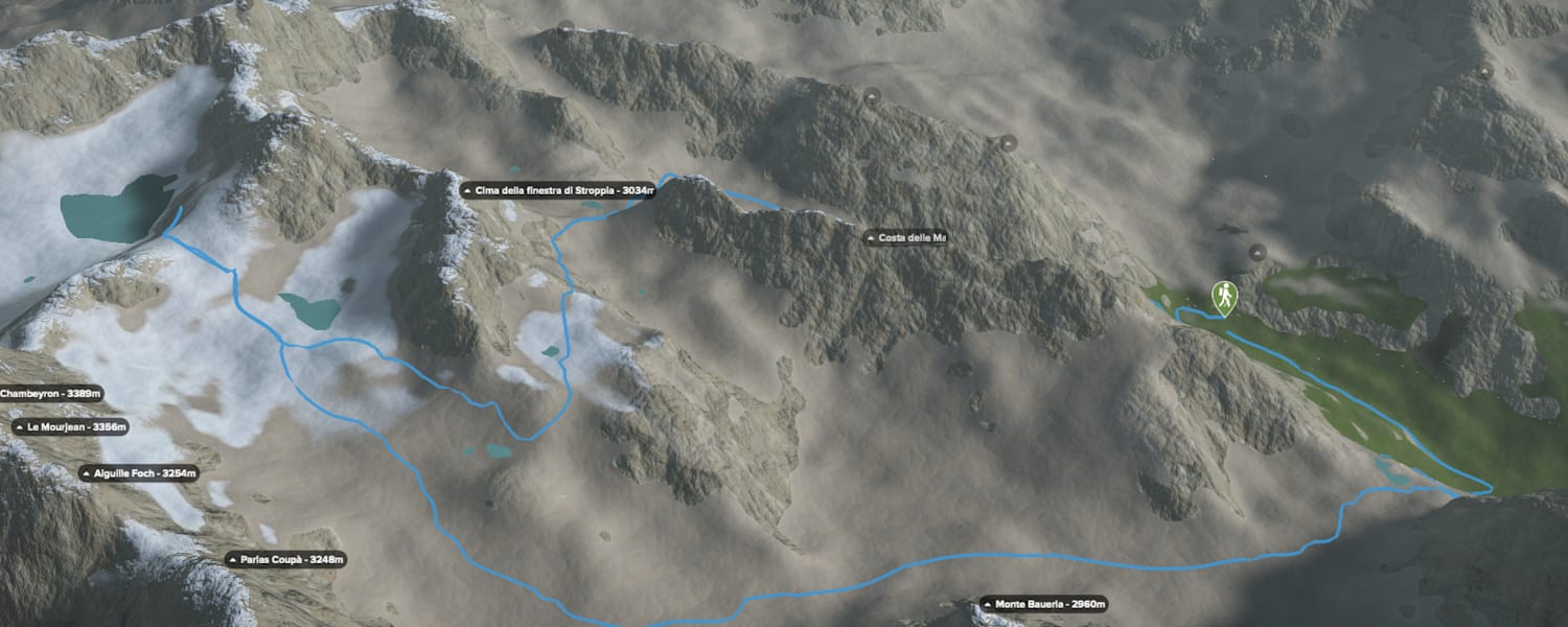 Wandern im Val Maira, in den Cottischen Alpen im Italienischen Piemont