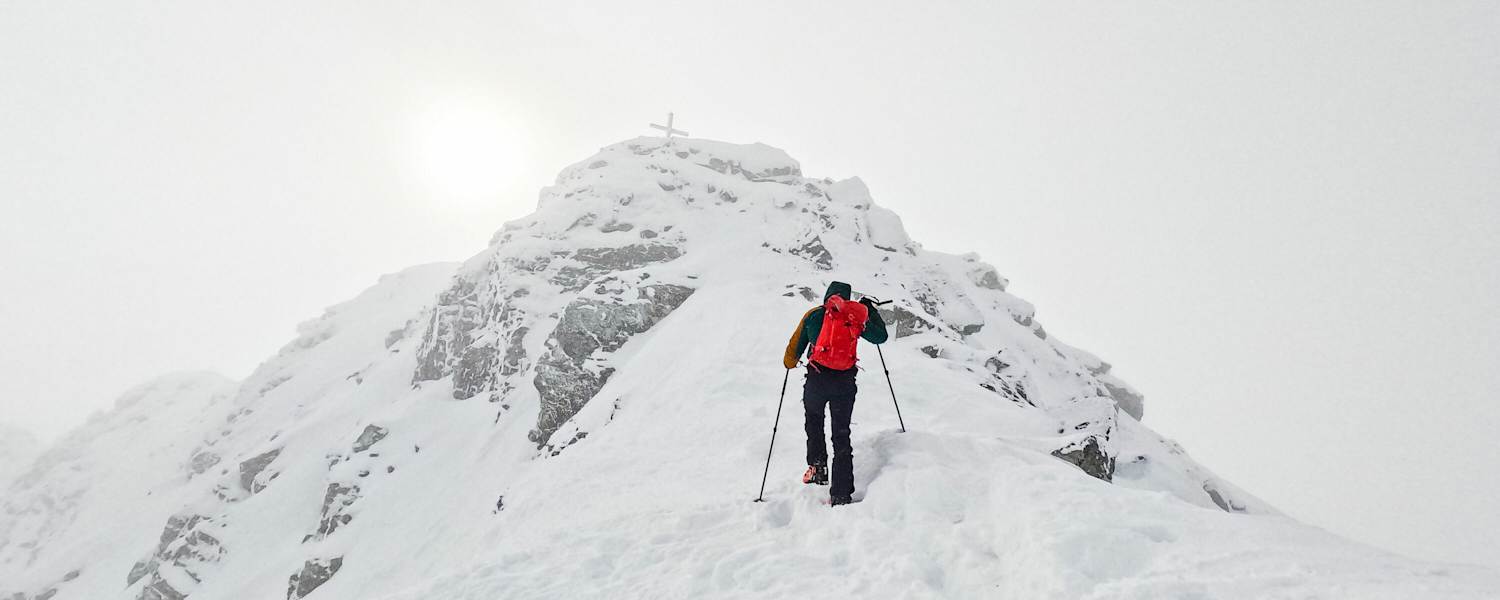 Am Gipfelgrat der Seekarspitze in Obertauern