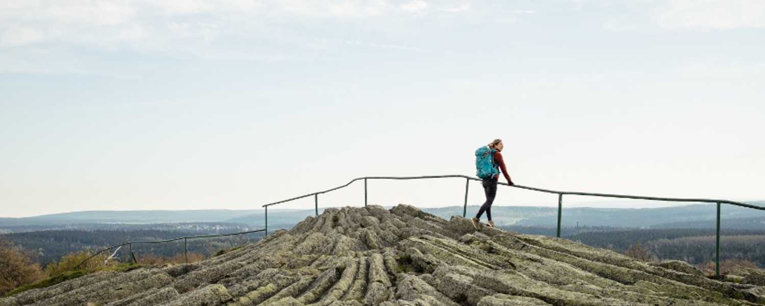 Basaltfächer am Hirtstein, Etappen sechs und sieben