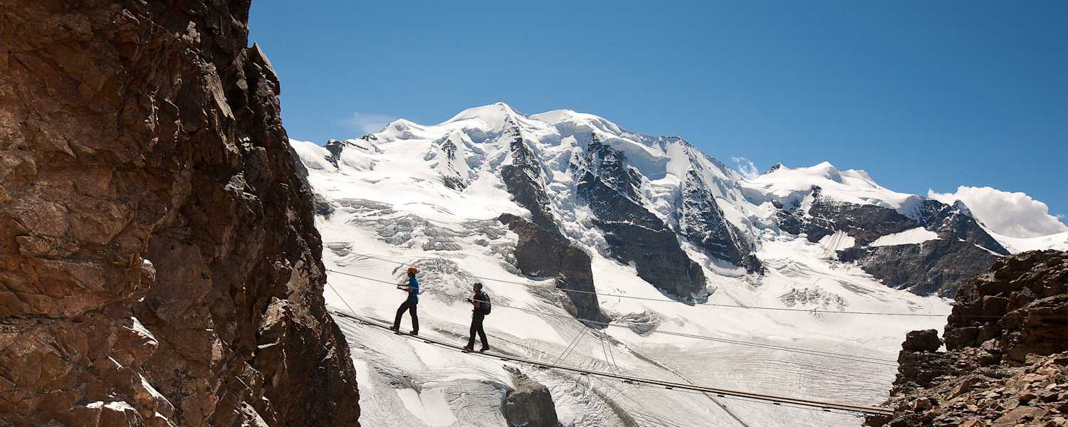 Klettersteig Piz Trovat Engadin