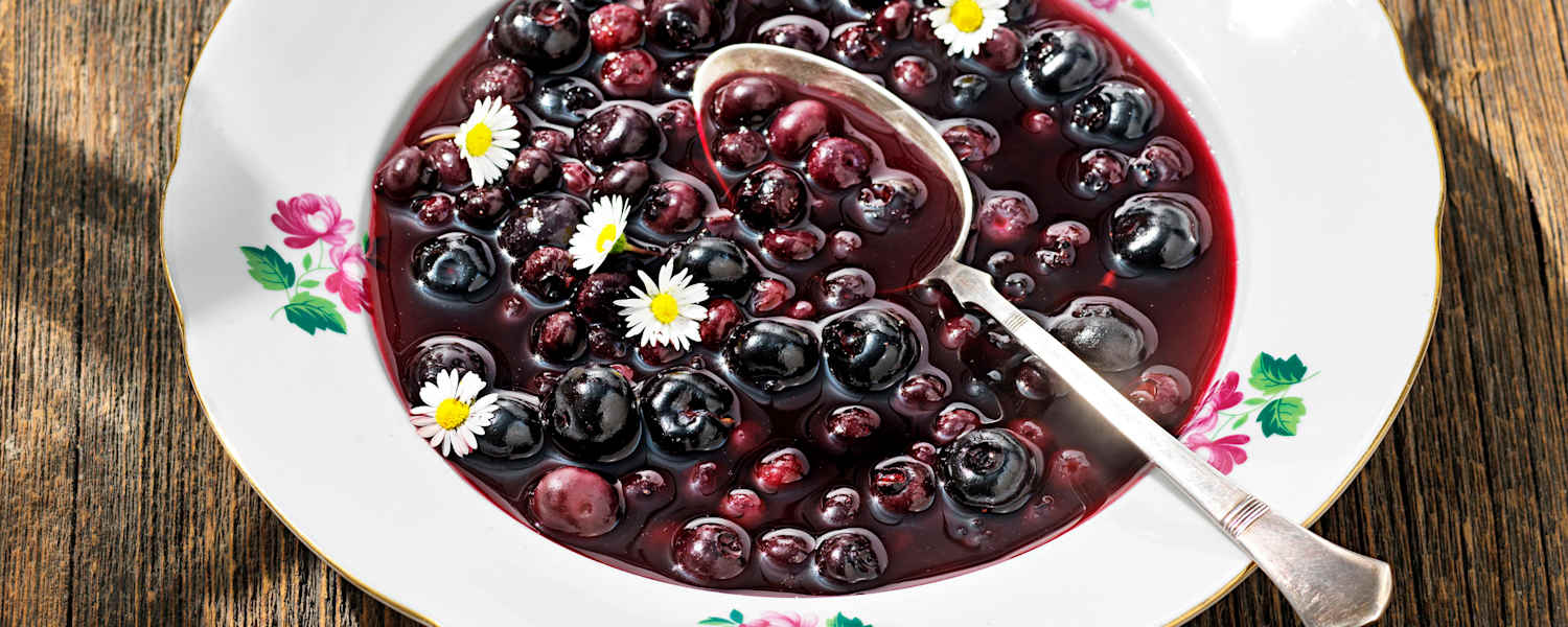 Heidelbeersuppe à la Eng Alm