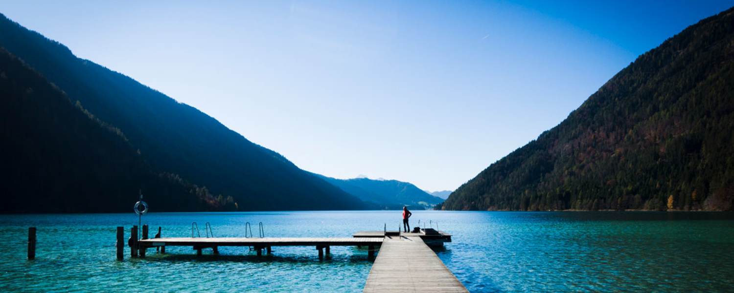 Herbststimmung am Kärntner Weissensee