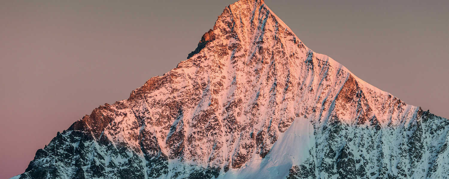 Schweiz: Weisshorn in den Walliser Alpen