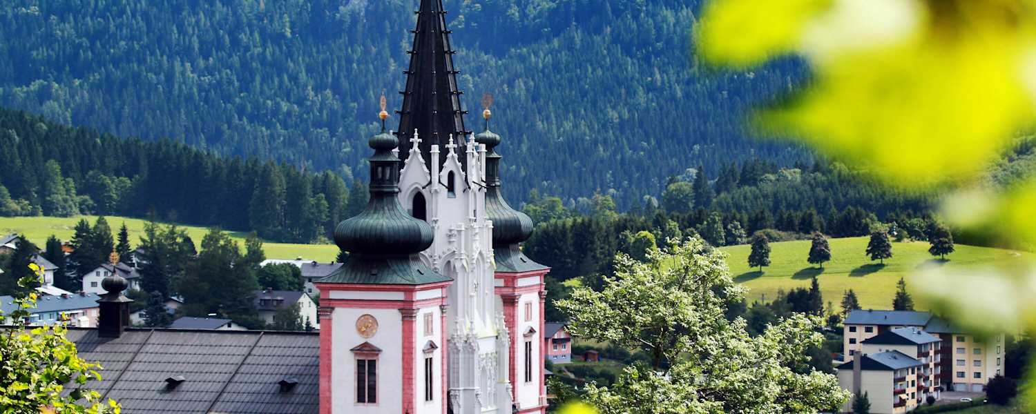 Mariazell als Ziel des Wiener Wallfahrerwegs