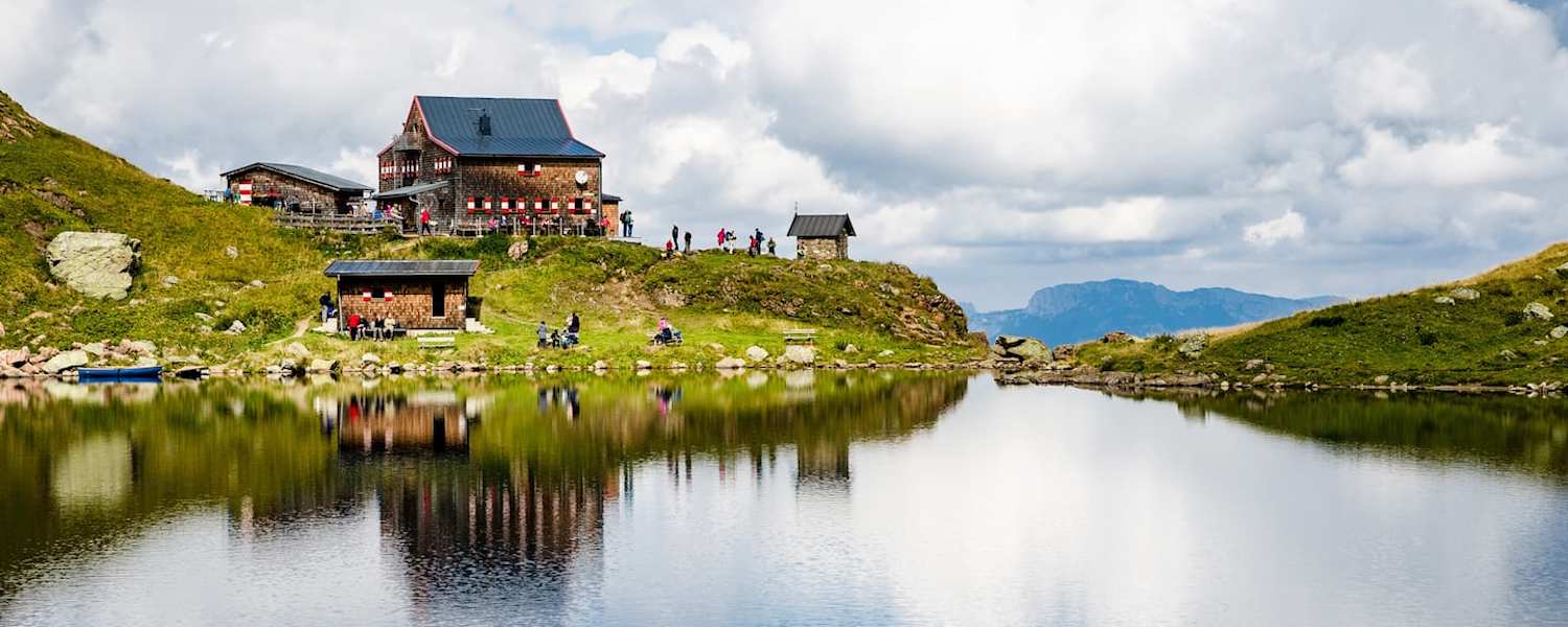 Der Wildseelodersee mit dem Wildseeloderhaus