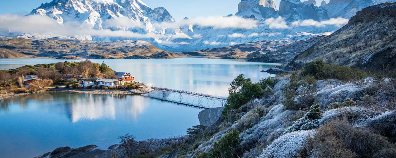 Patagonien Pehoe Lake Torres del Paine
