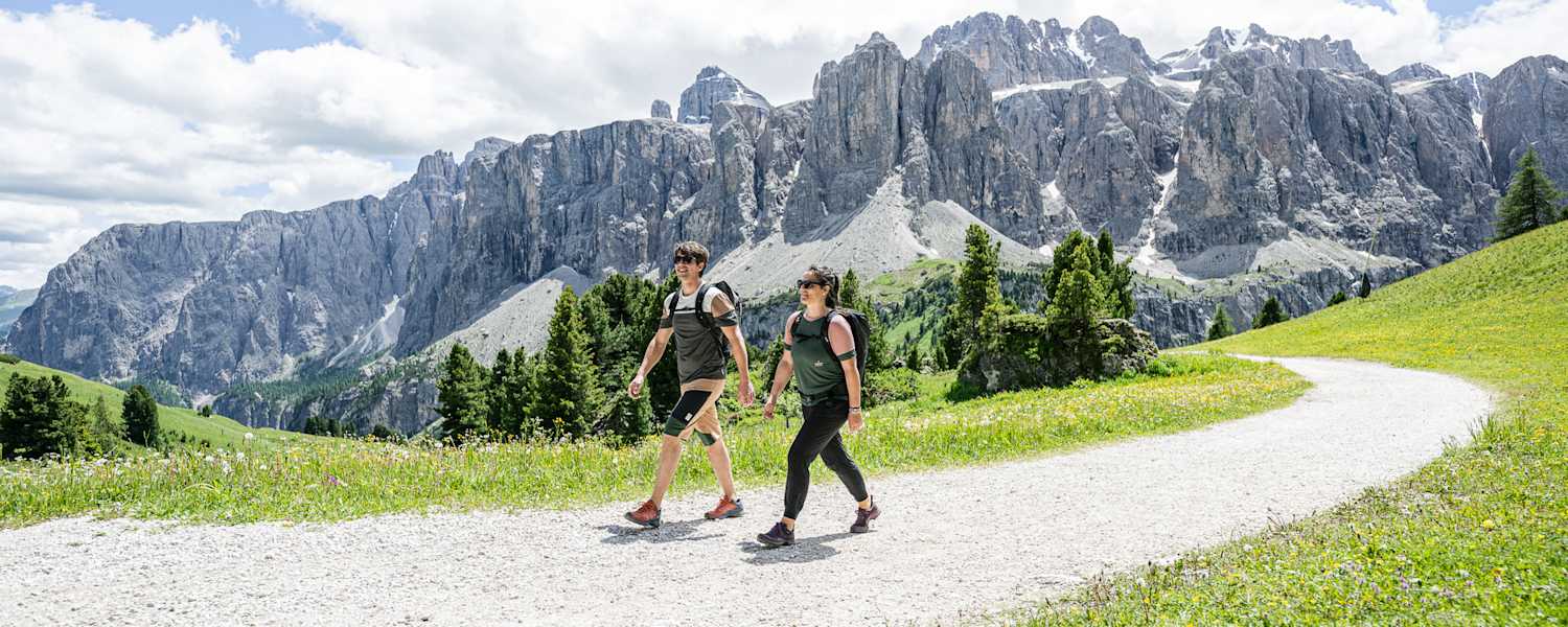 Die Dolomiten sind im Sommer ein wahres Wander- und Bike-Paradies.