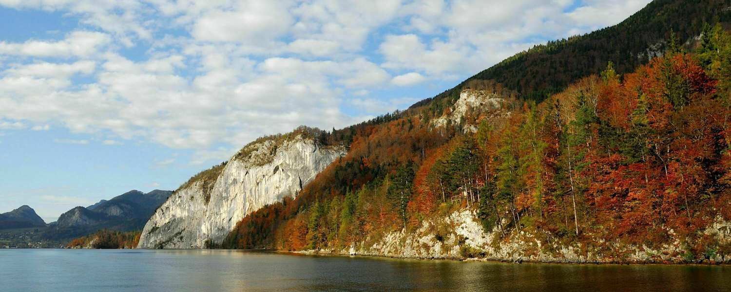 Wolfgangsee im Herbst