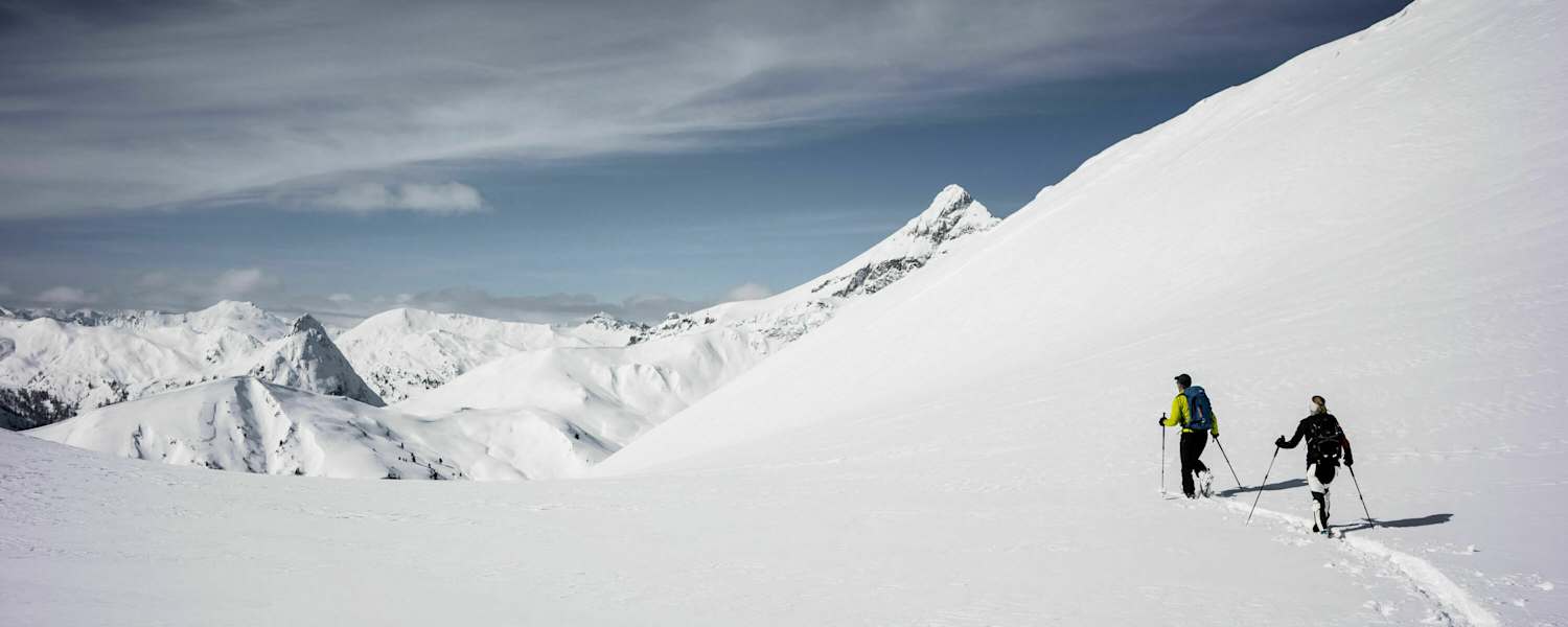 Skitourengeher im Salzburger Lungau