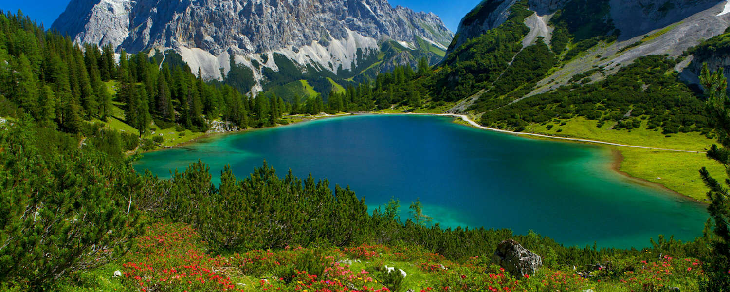 Seebensee mit der Zugspitze