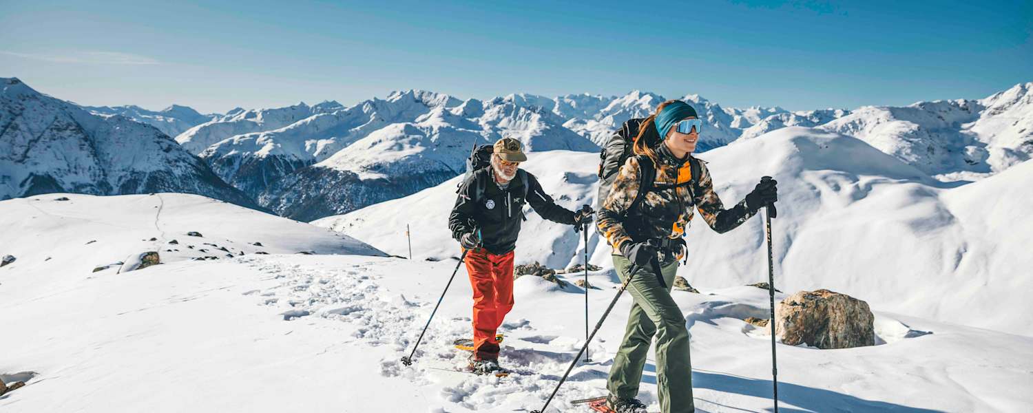 Auf großen Füssen auf zur Janetschütte