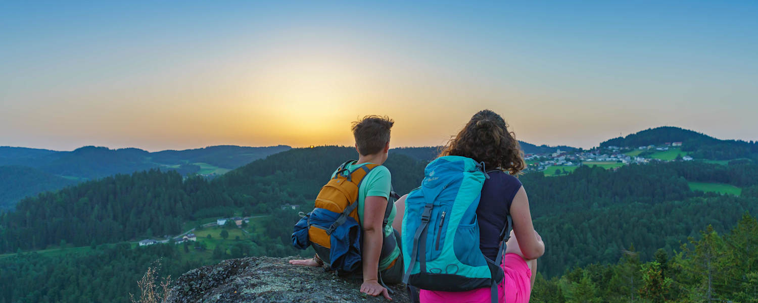 Abendstimmung am Herzogreitherfelse