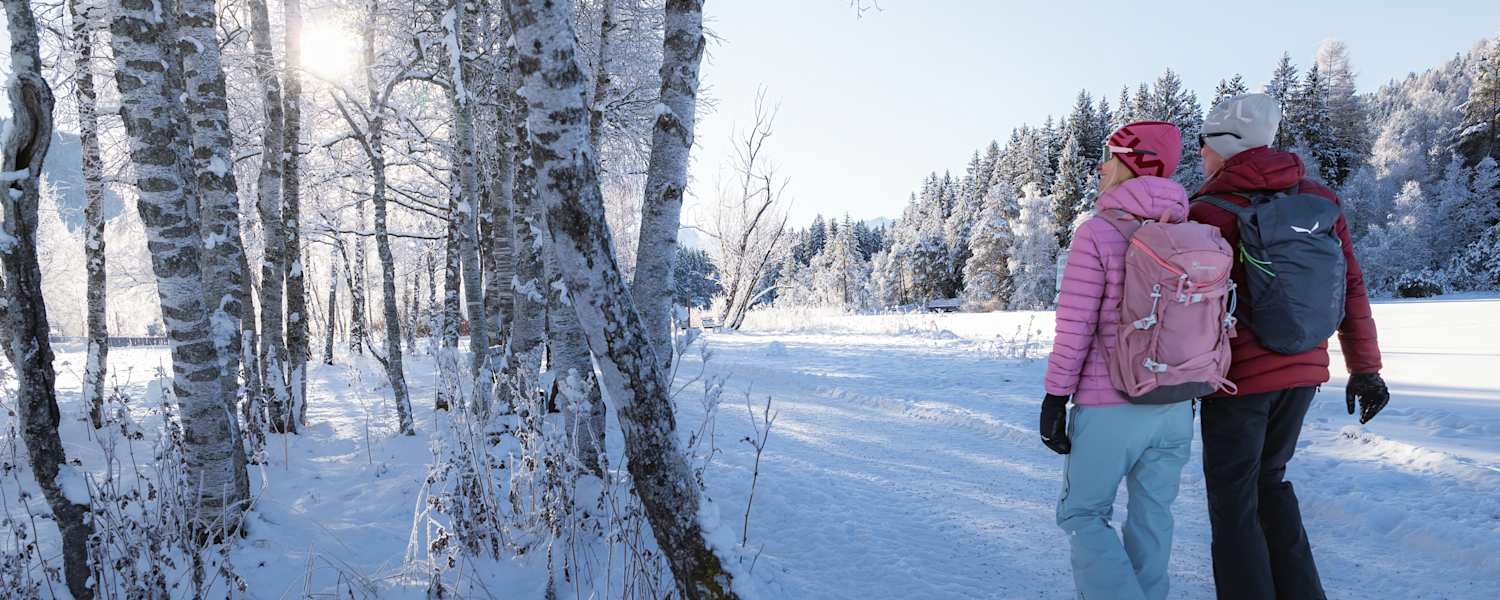 Winterwandern in der Region Seefeld