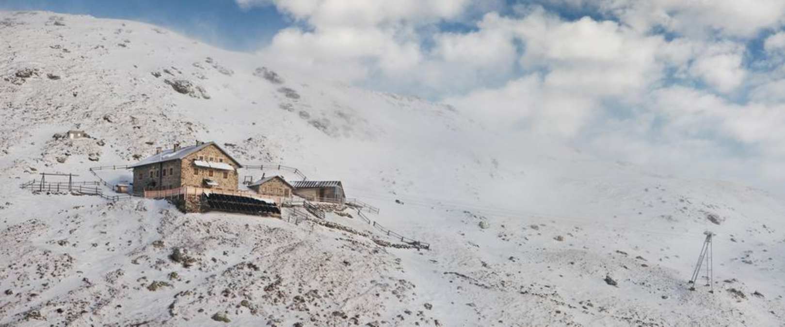 Radlseehütte im Winter