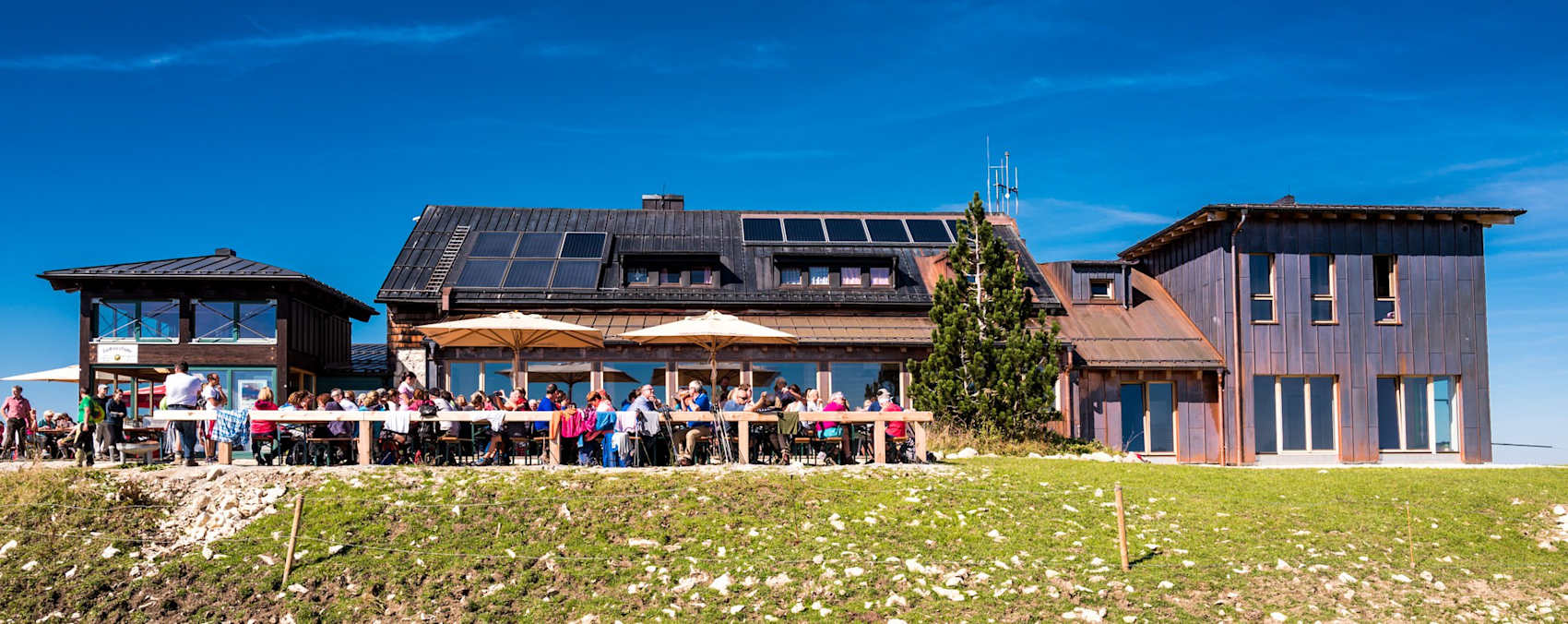 Auf der Hochrieshütte ist immer etwas los.